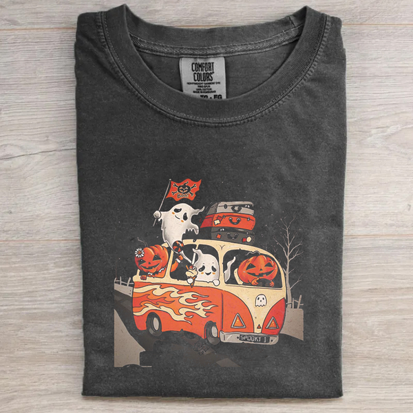 Vintage Horror Graphic T-shirt