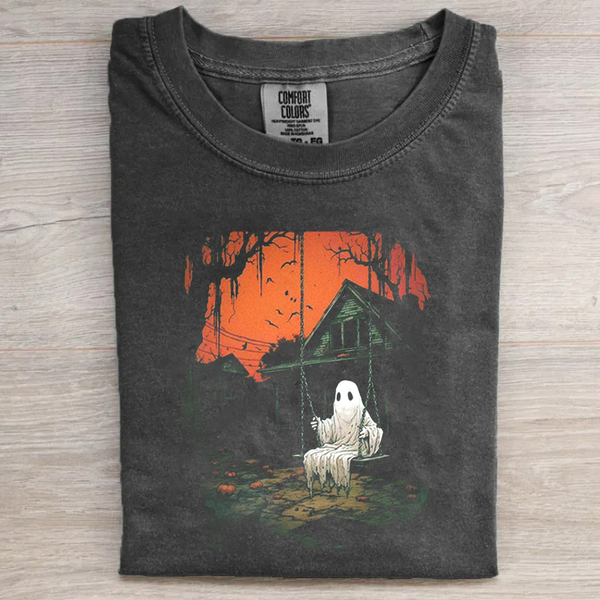 Vintage Horror Graphic T-shirt
