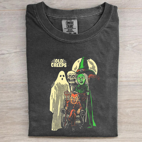 Vintage Horror Graphic T-shirt