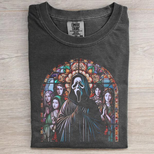 Vintage Horror Graphic T-Shirt