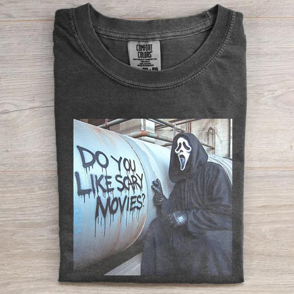Vintage Horror Graphic T-shirt