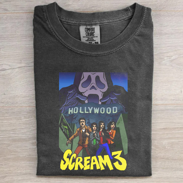 Vintage Horror Graphic T-shirt