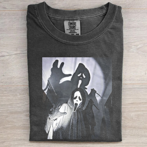 Vintage Horror Graphic T-shirt
