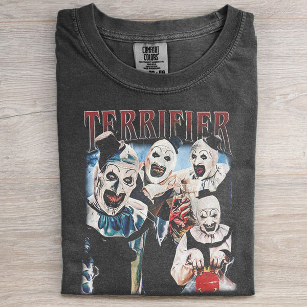 Terrifier Horror Movie Vintage T-shirt