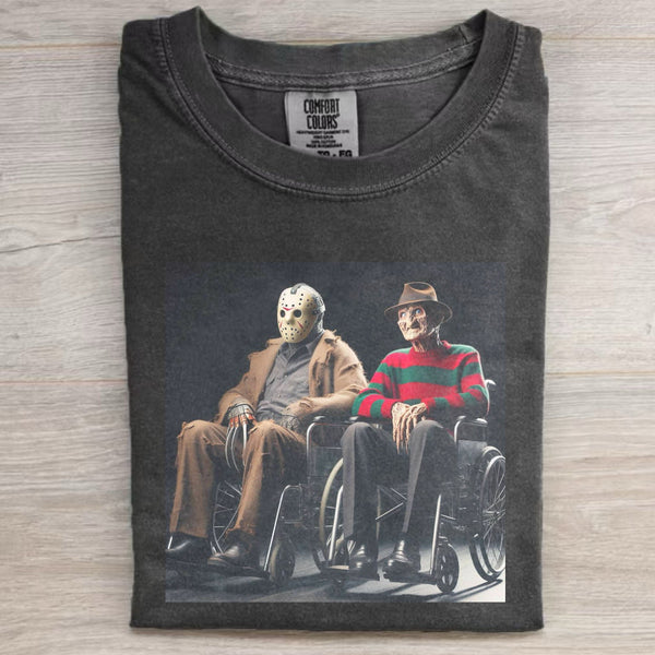 Vintage Horror Graphic T-shirt