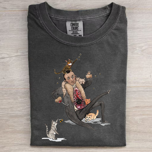 Horror Icons As Cat Lovers Shirt