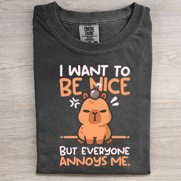 Capy wants to be nice T-Shirt