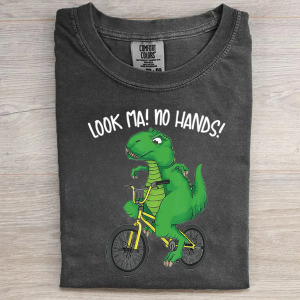 Biking Dinosaur T-Shirt